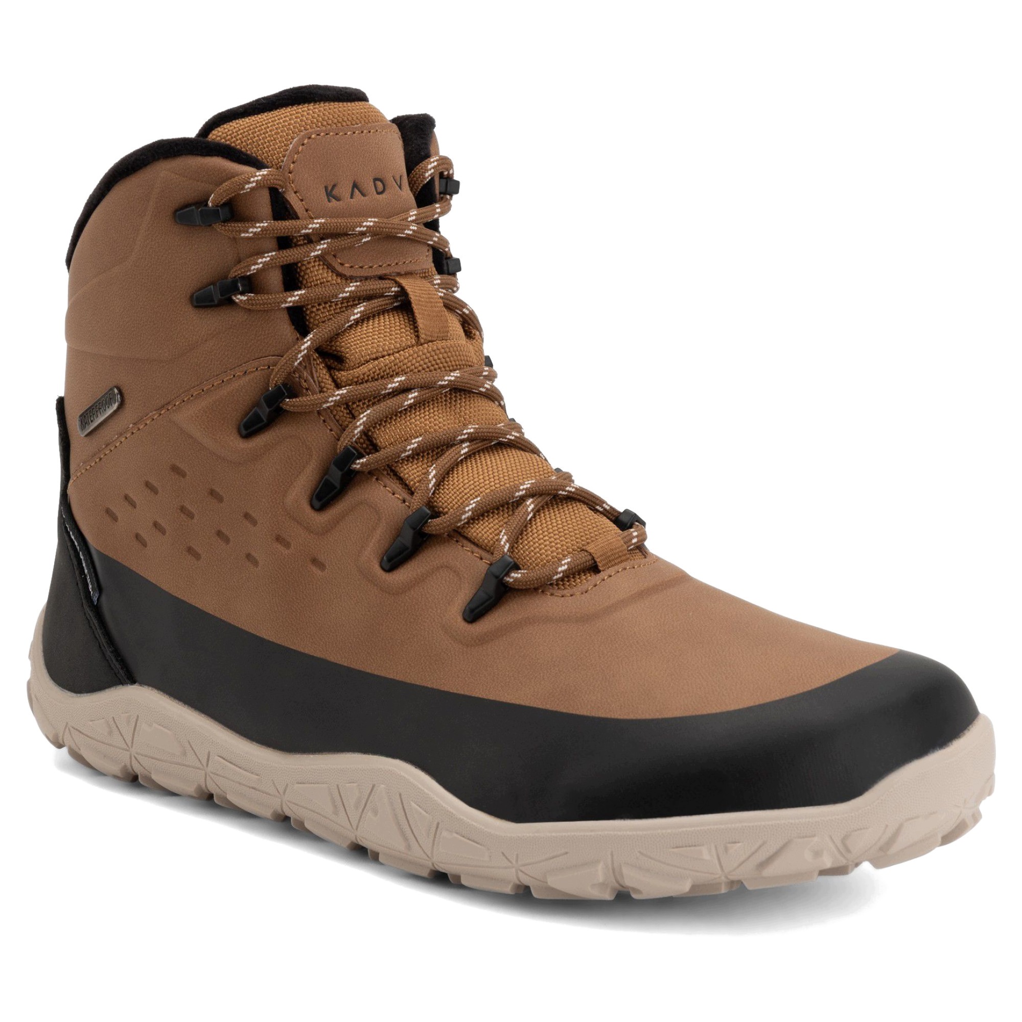 Buty barefoot męskie Kadva Wildme Anti-Puncture brązowy Trekkingowe 42