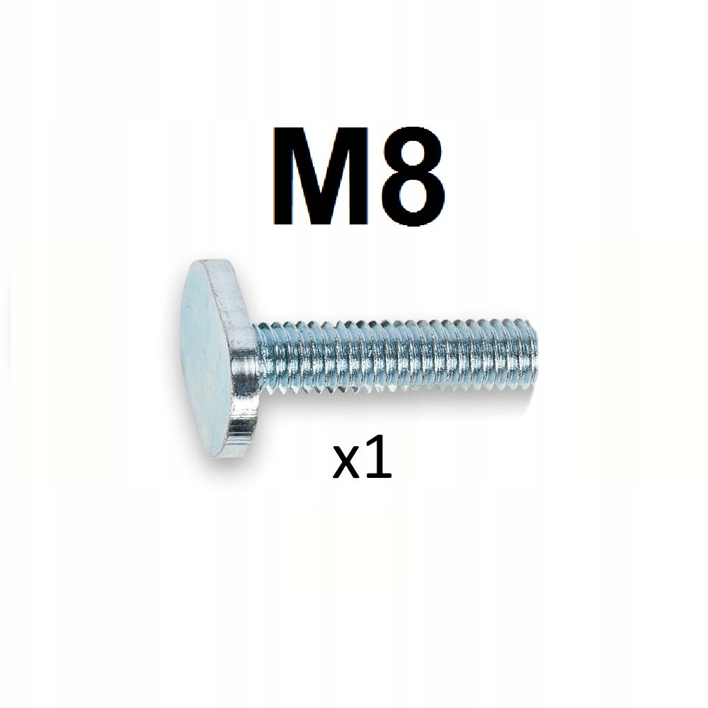 

1 szt. śruba typu T M8 gwint 25mm
