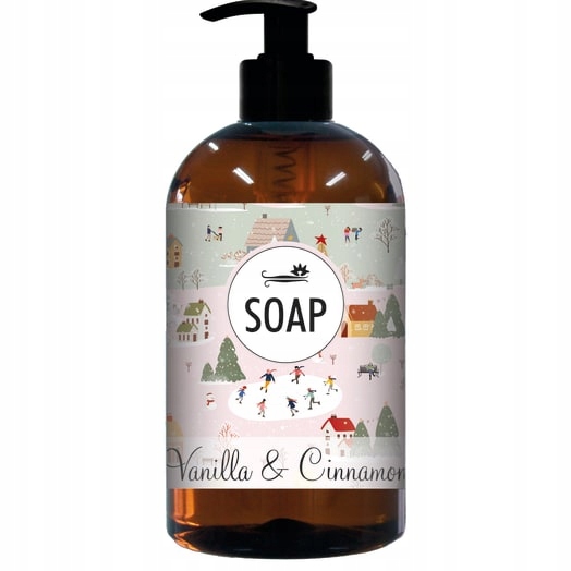 Botanic Garden Tekuté mýdlo na ruce Vanilka a skořice