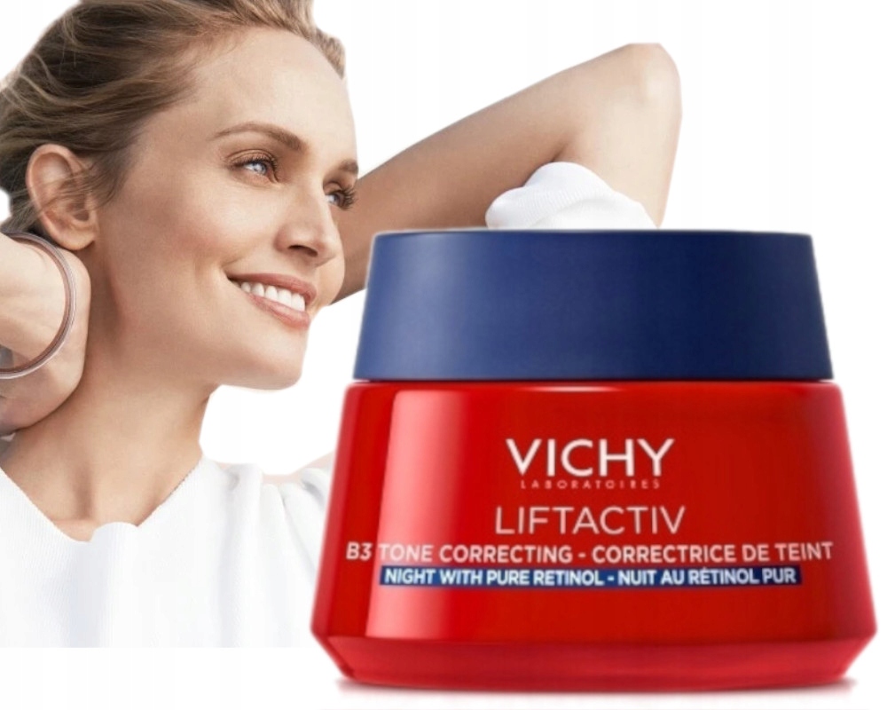 Vichy Liftactiv B3 krem przeciw przebarwieniom na noc z retinolem 50 ml