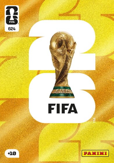 Panini Fifa World Cup 2026 Ultra Rare 624 Official Emblem Puchar