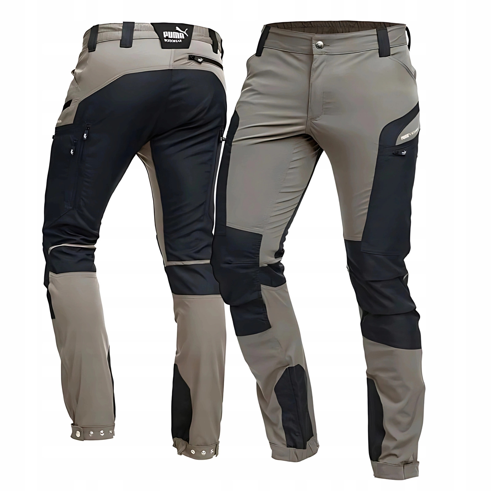 Spodnie trekkingowe taktyczne outdoorowe elastyczne Puma Workwear S