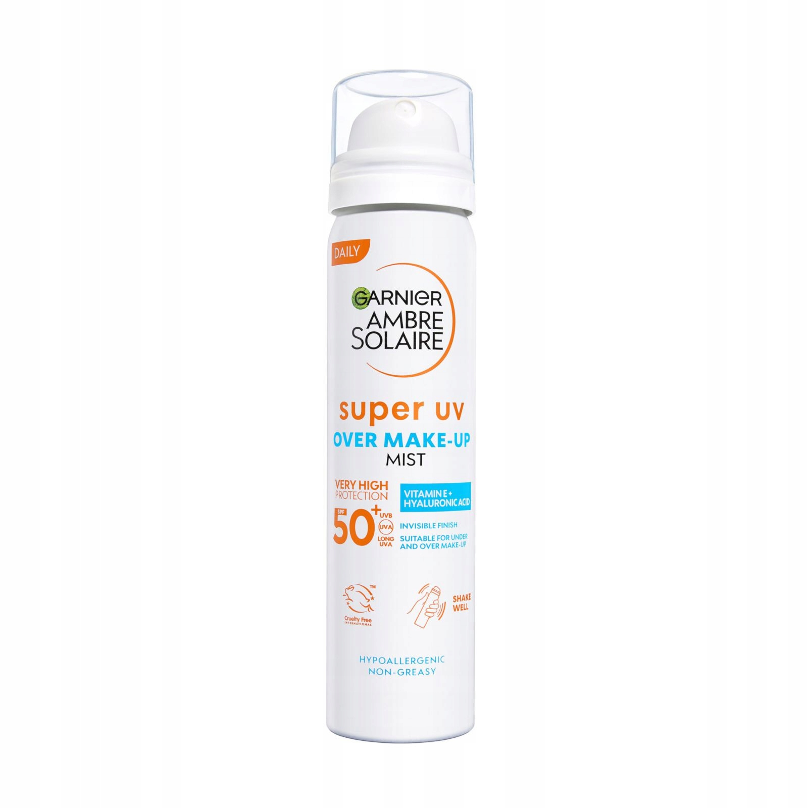 Garnier Ochranná Mlha Na Obličej Spf 50 Ambre Solaire Uv (ochrana MI