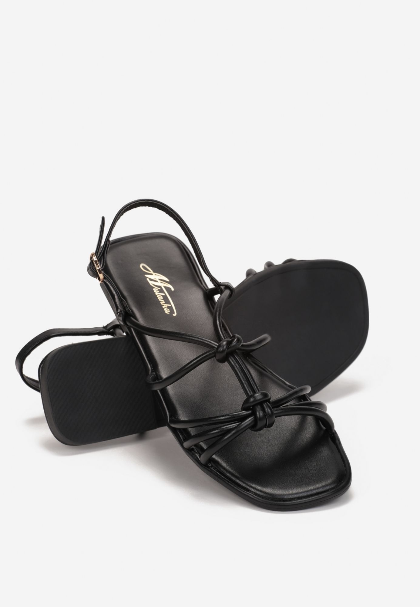 

Renee Czarne Sandały damskie 41 Casual