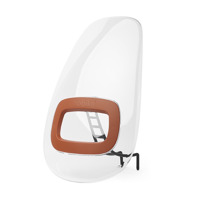 Bobike One – protivětrná clona, sklo pro autosedačku Mini Chocolate Brown