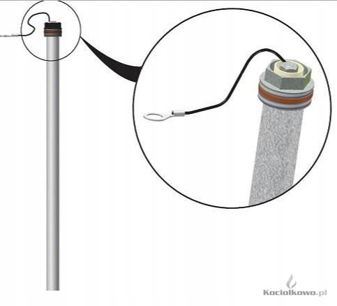Anoda magnezowa odizolowana Biawar 33x500 mm 5/4"