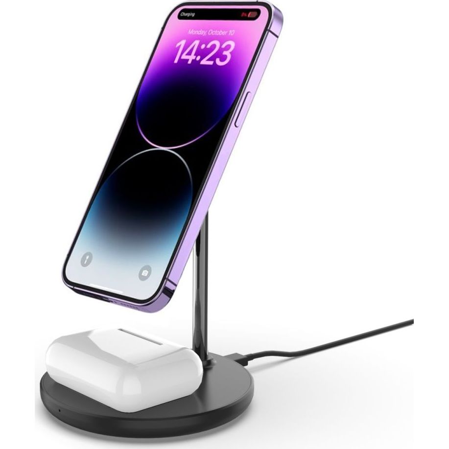 

Ładowarka bezprzewodowa 2w1 Tech-Protect MagSafe