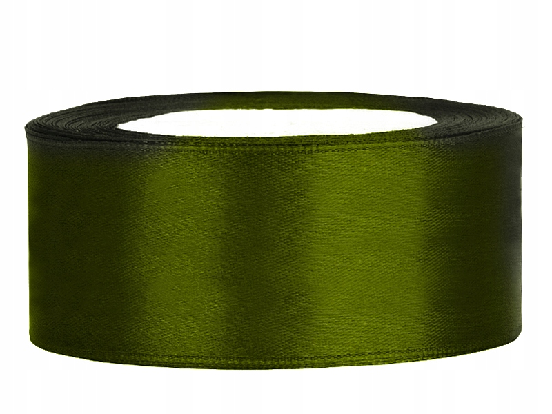 

Tasiemka Zielona wstążka 25mm satynowa 25m
