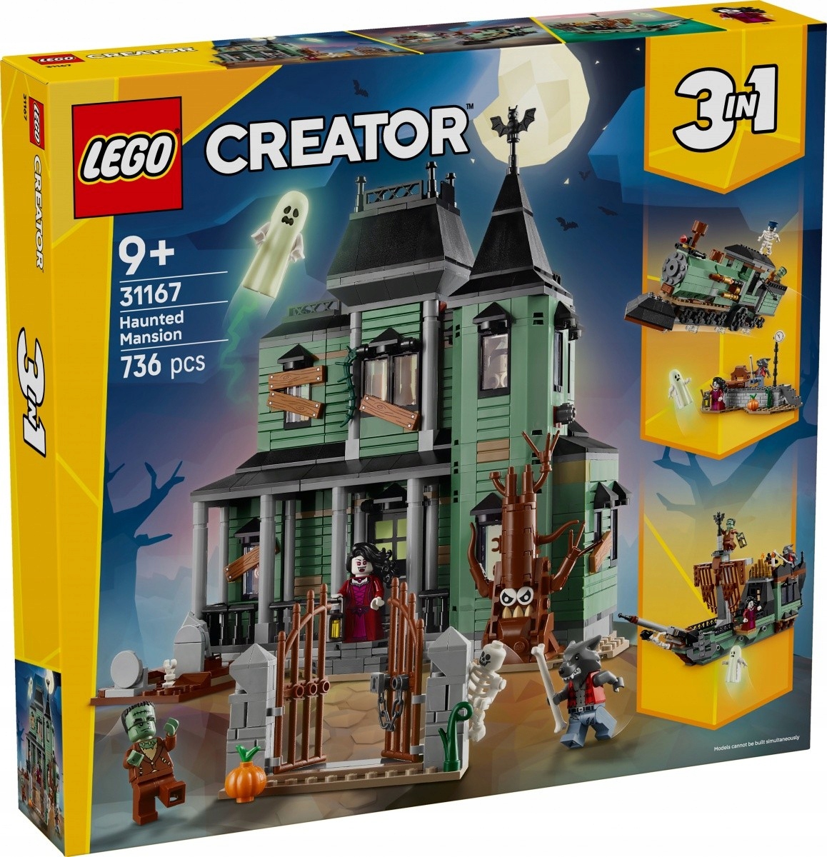 Lego Stavebnice Creator 31167 Strašidelná rezidence