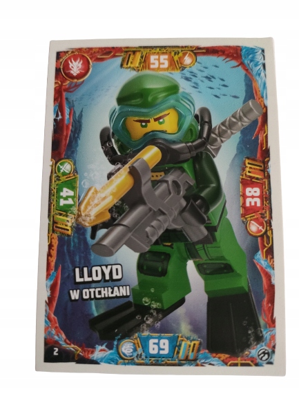 Karta Lego Ninjago Seria 7 Numer 002