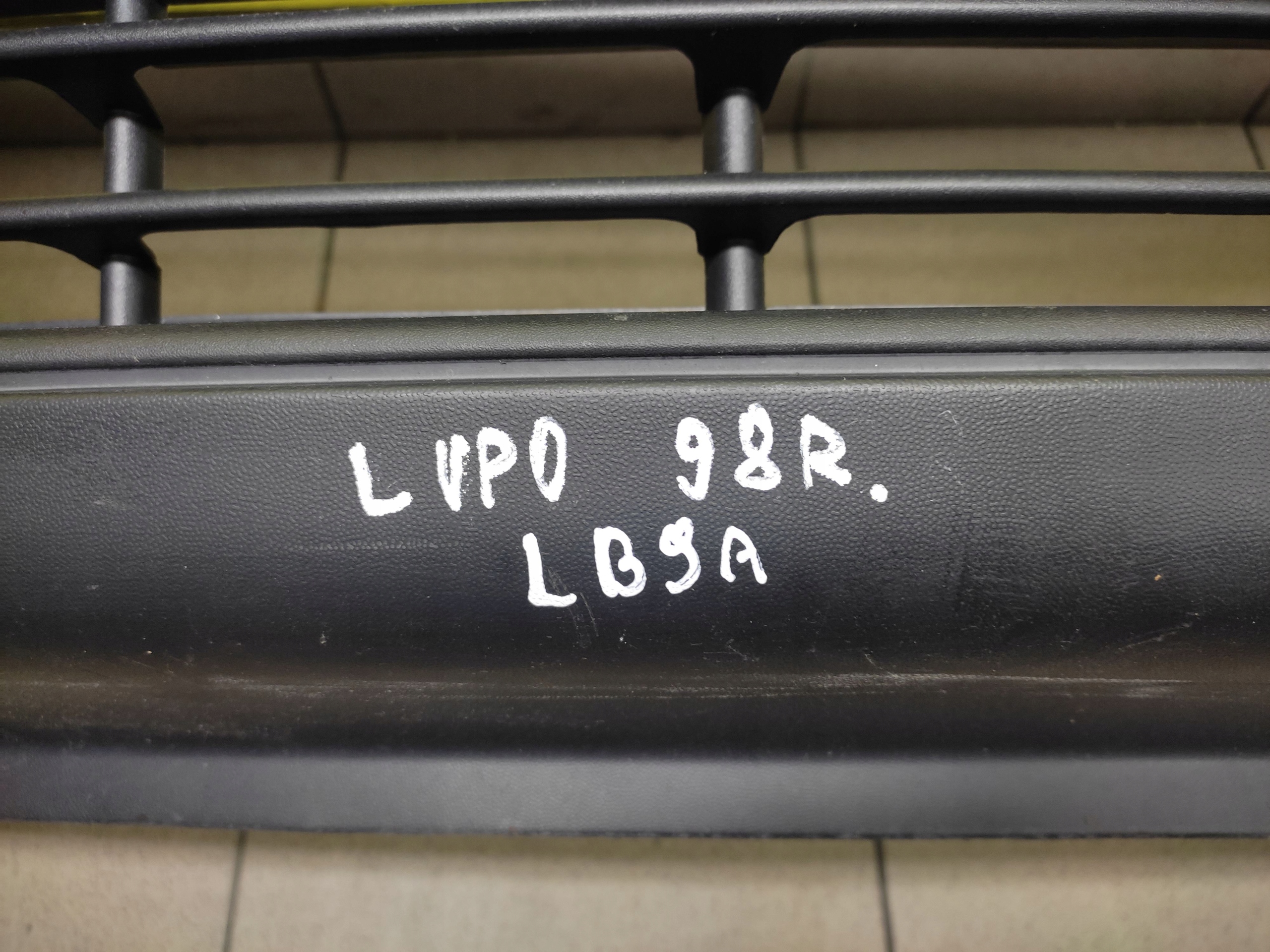 VW LUPO bumper front LAKIER LB9A