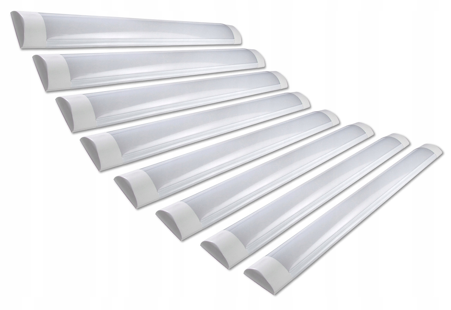 8 X LAMPA LED NATYNKOWA BIAŁA ZIMNA Panel Świetlówka MOCNA 60W