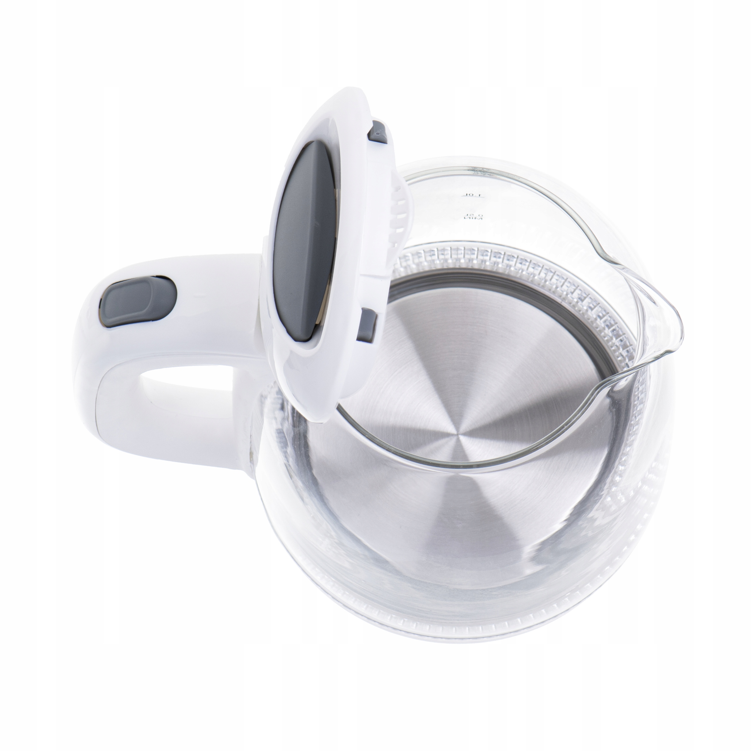 Czajnik szklany MS 1302 white 1,7L - szybkie gotowanie 2200W