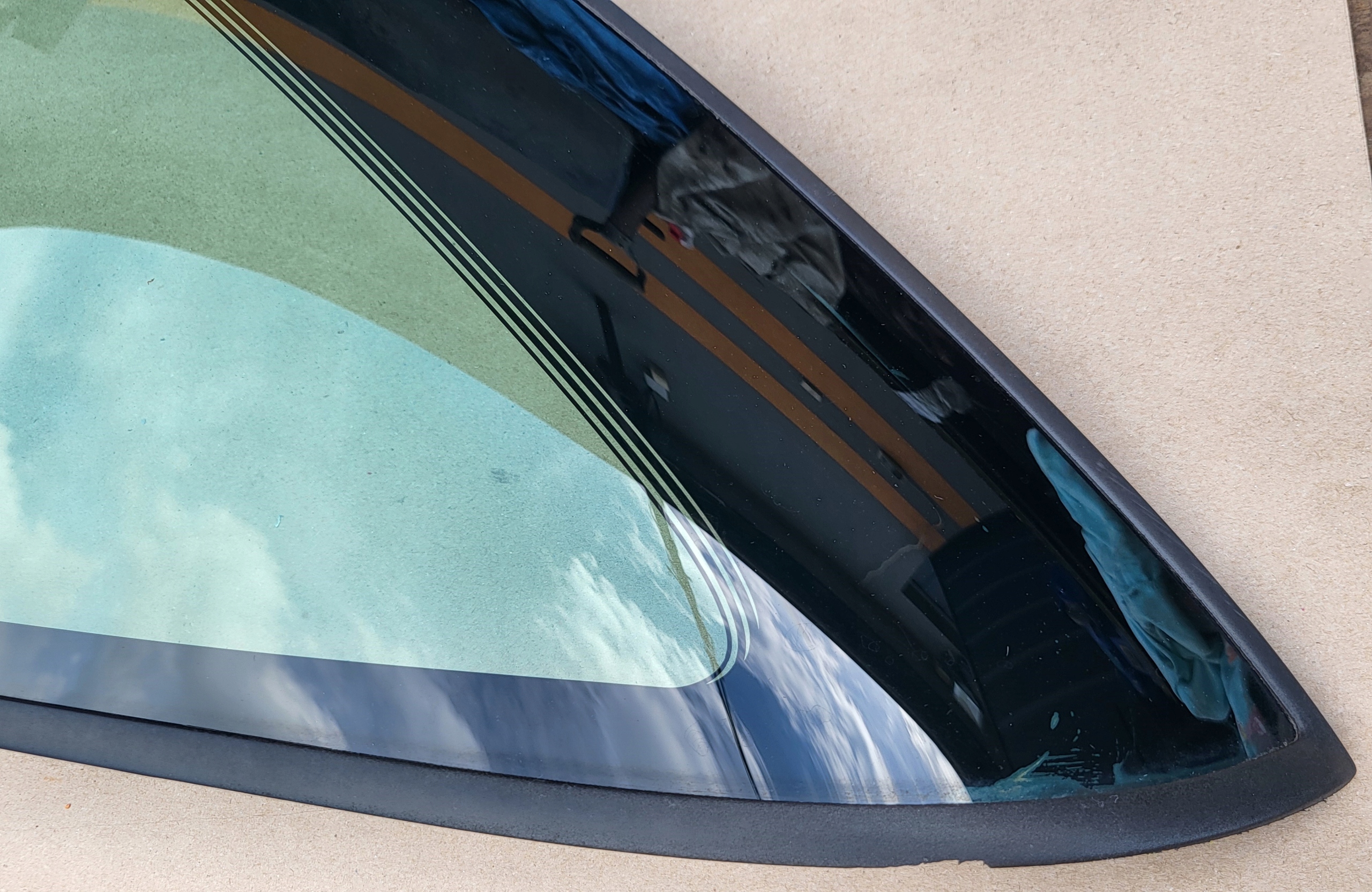 window bodywork AS2 left rear part rear SAAB 95 9-5 KOMBI LIFT OE EU