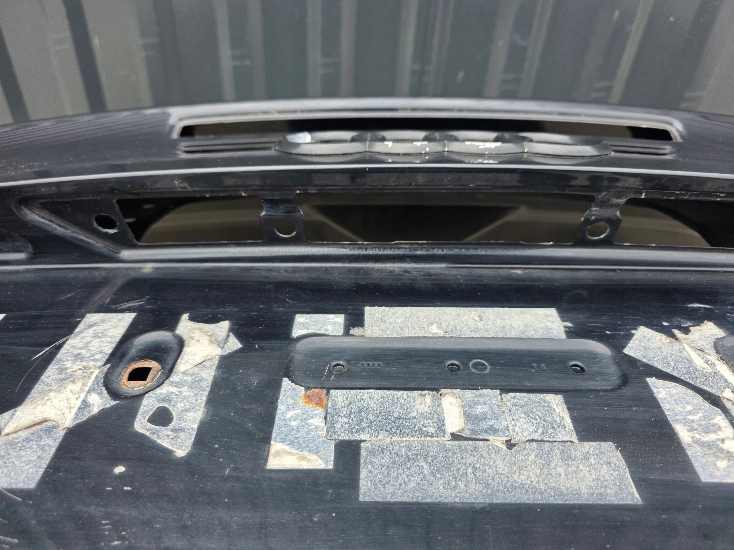 boot doors rear part AUDI A5 8T CABRIO LZ9Y original !!!