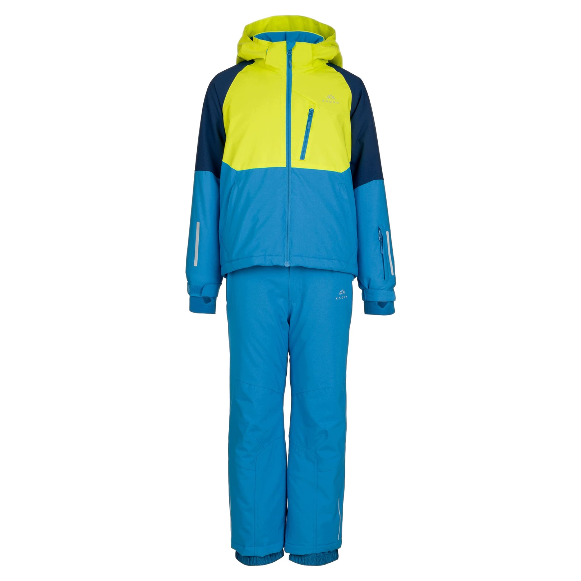 Komplet narciarski dziecięcy Kadva Blizzy Jr Ocieplany Wodoodporny 140 cm