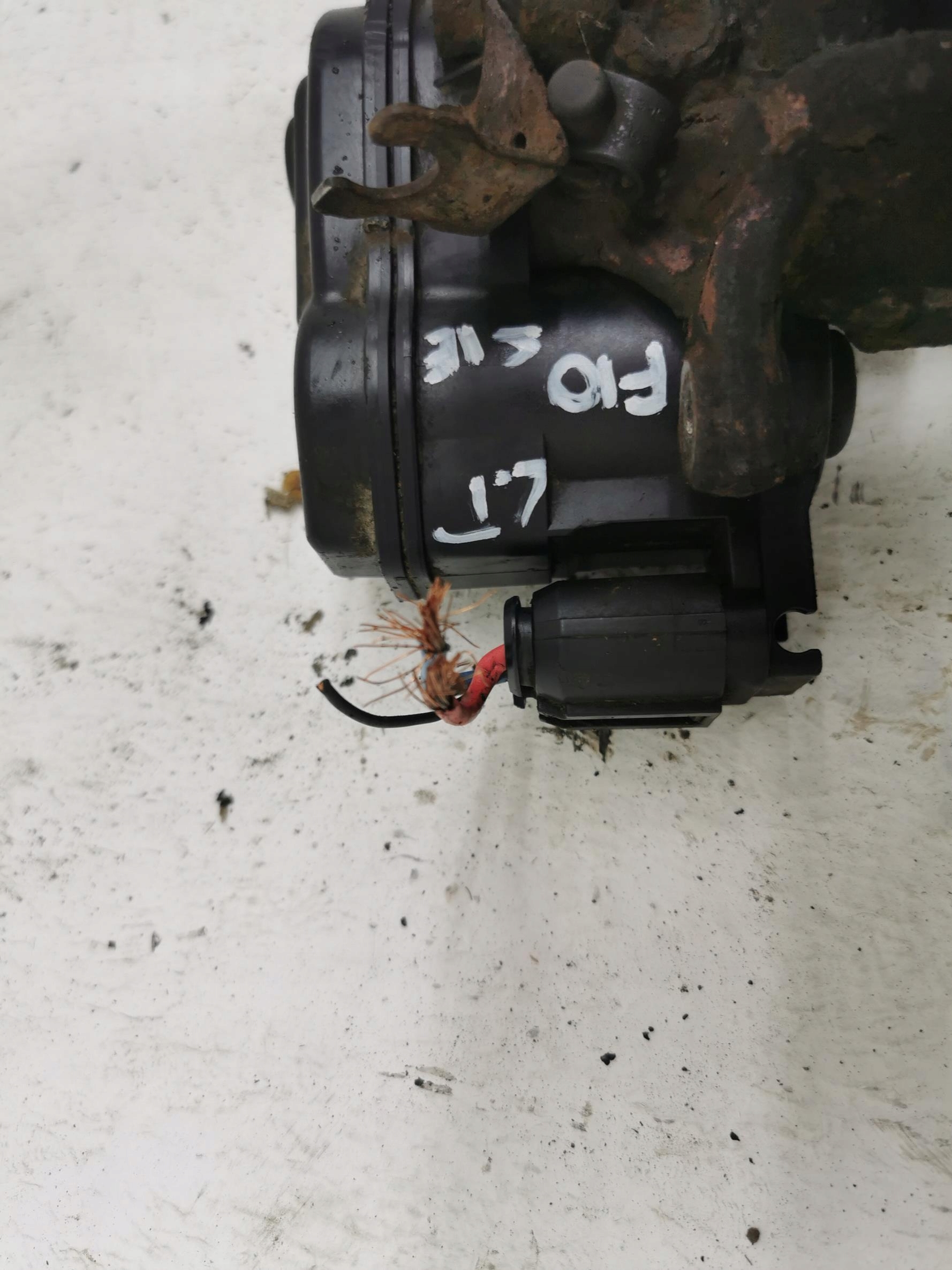caliper electrical left rear part BMW SERIA 5 F10 F11