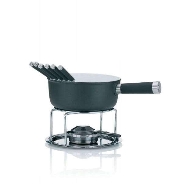 Syrové fondue Lancy keramika, šedá, 1L O22cm x v19,5cm