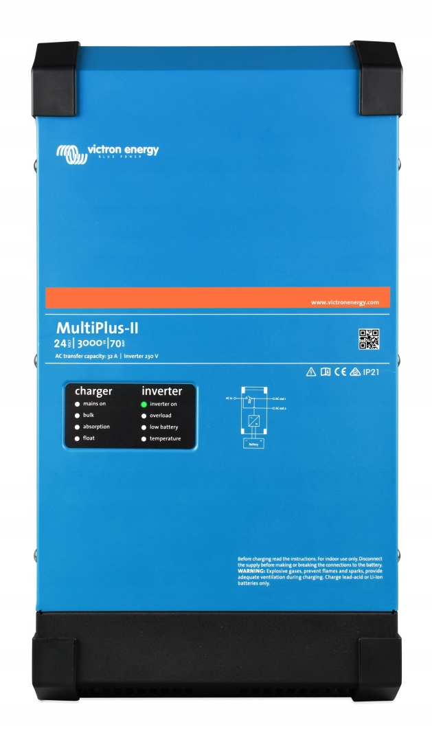 Inwerter Victron 24/3000 MultiPlus-II PowerAssist 32A przetwornica