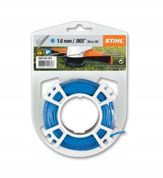 

Żyłka Do Kos Okrągła 1,6mm 19m Niebieska Stihl