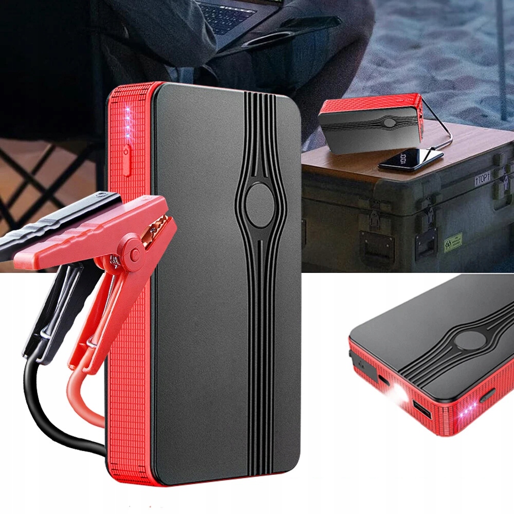 Přenosný startér do auta Jump Starter 800A Powerbank 30000mAh 12V