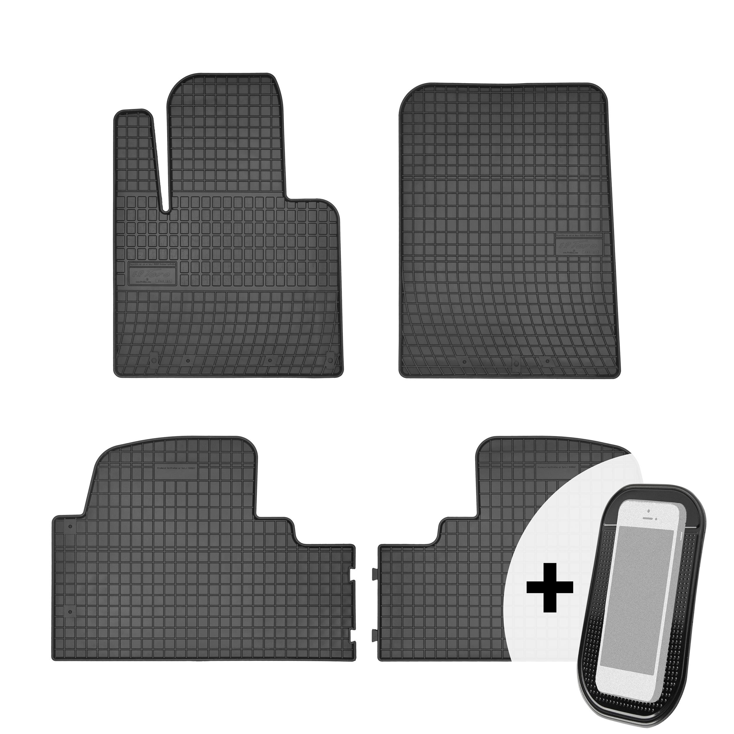 Килимки Резинові до Hyundai Santa Фе III 2015-2018