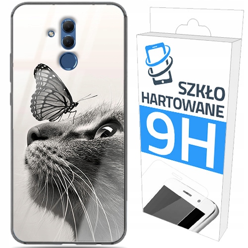 

150wz Etui Glass Case+szkło do Huawei Mate 20 Lite