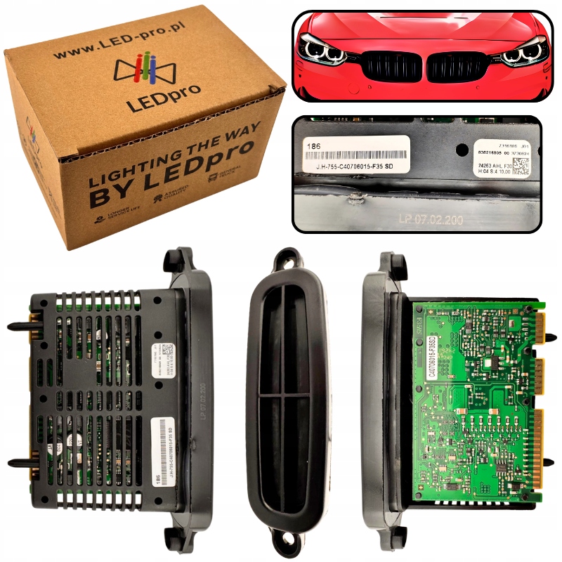 Kazeta Ovladač Tms Ahl Dynamic pro otočné světlomety Bmw F30 F31 F34 7316186