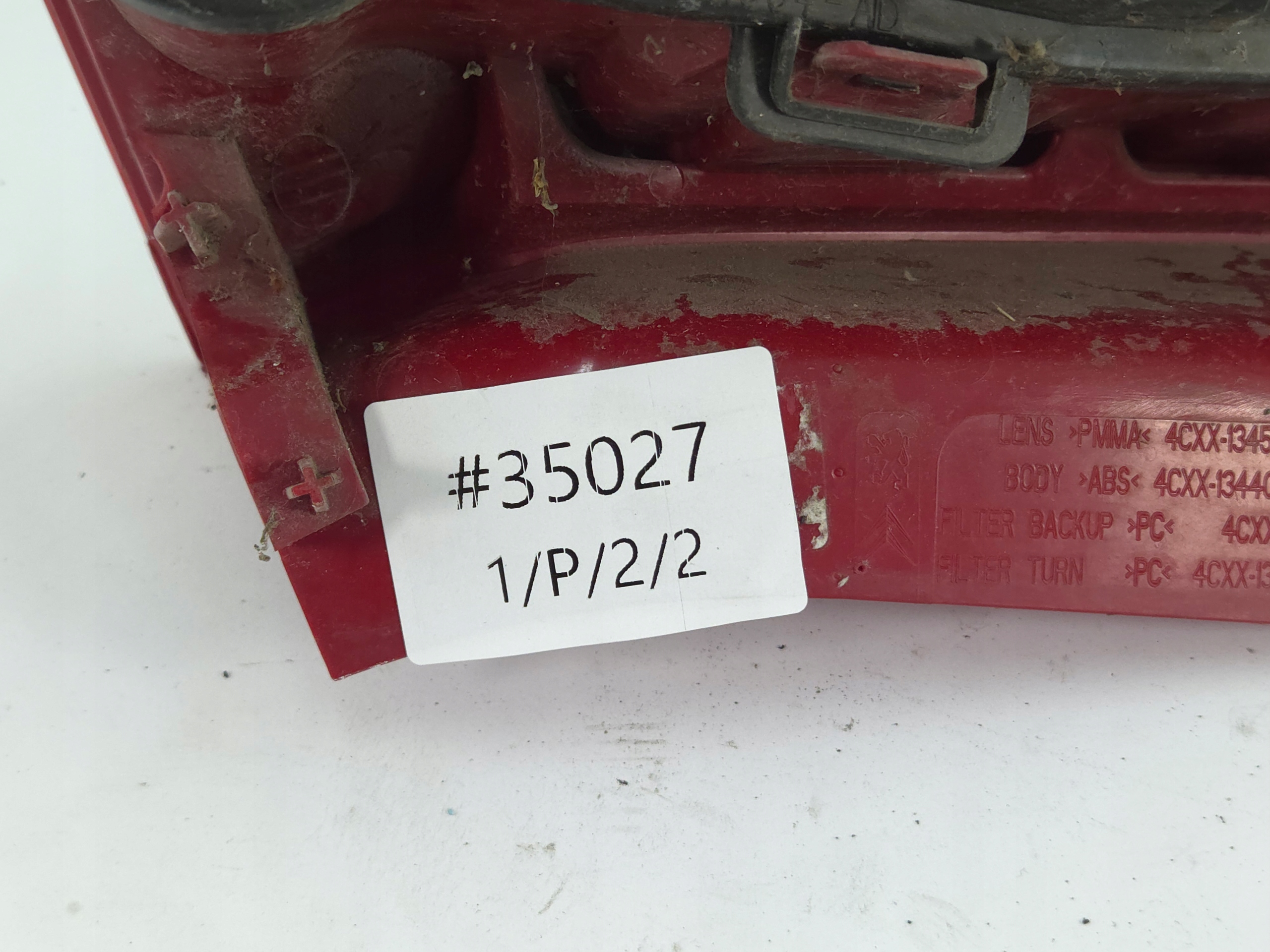 CITROEN C4 and LIFT light right rear part 3D