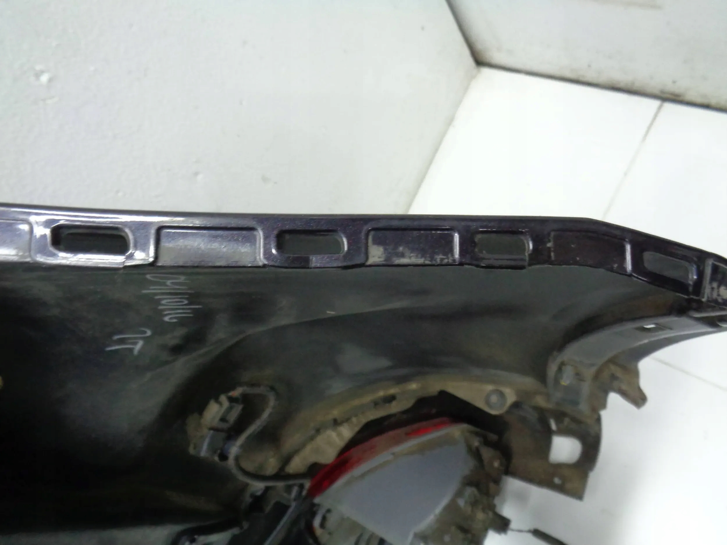HONDA HR-V HRV 13- bumper rear part rear complete 4X PDC