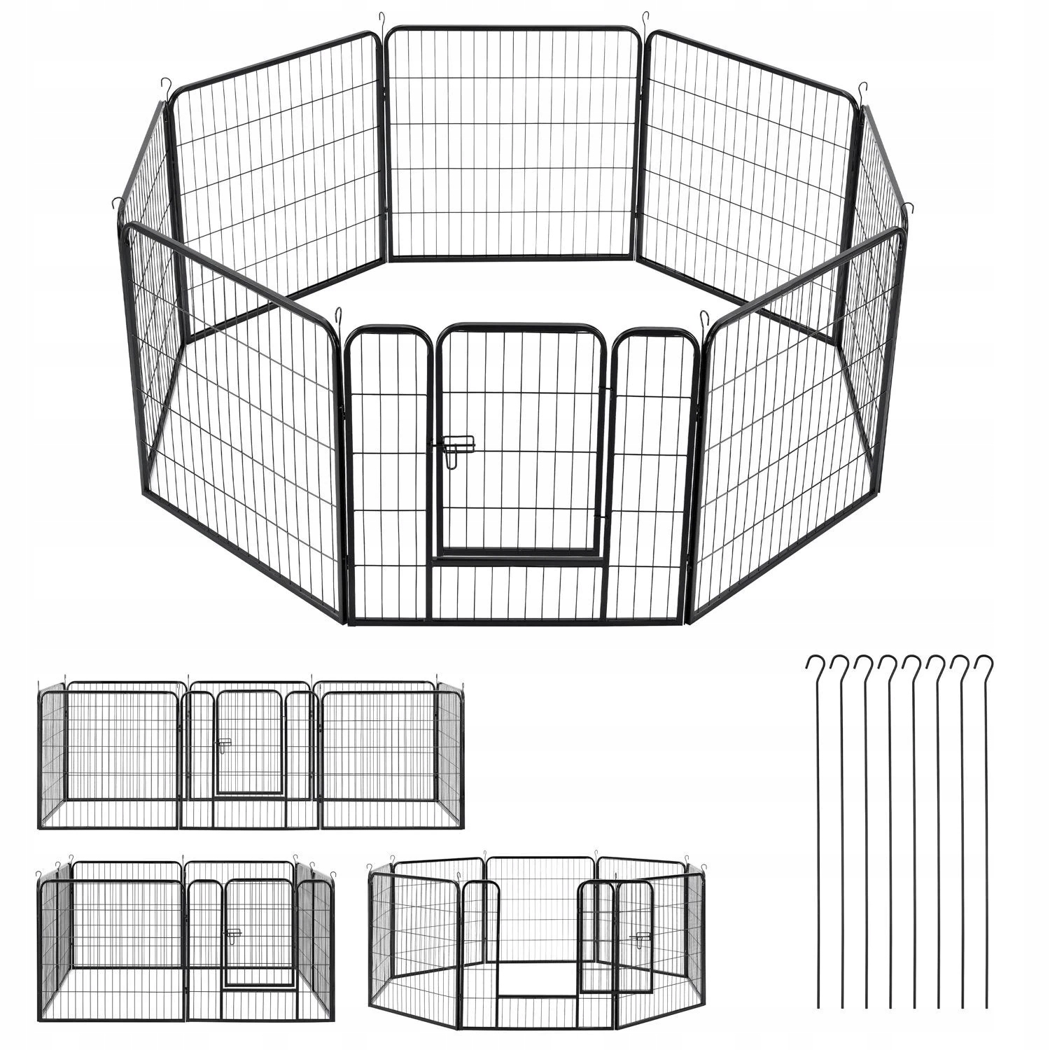 Kojec Dla Psa Kota Królika Zwierząt Wybieg Klatka Zagroda Psa Składana