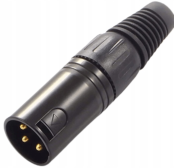 

Wtyk Xlr (męski) Kacsa Audio MC-947G 24K Złoto