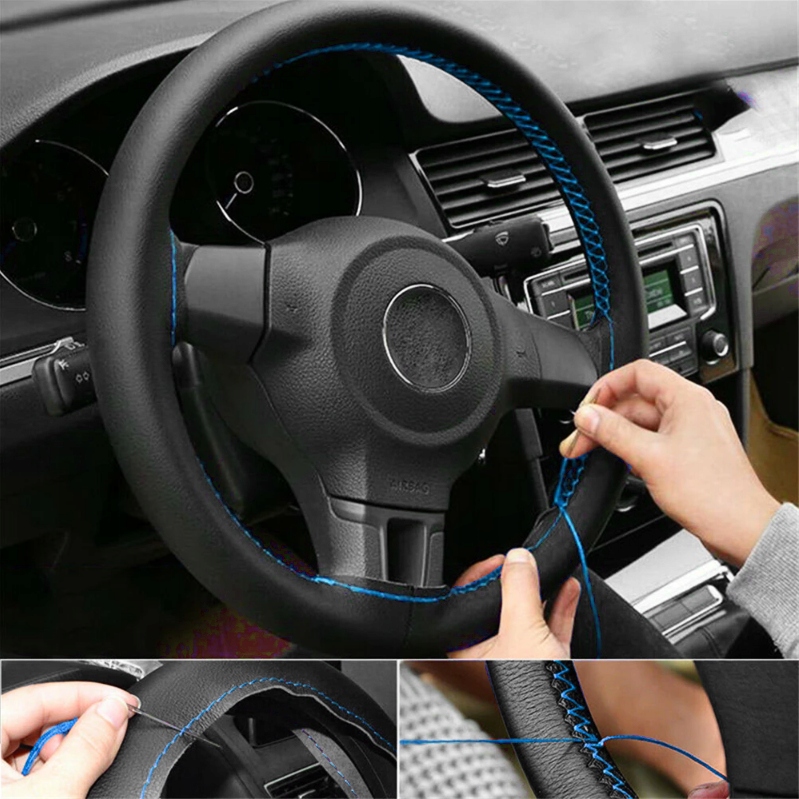 POKROWIEC NA KIEROWNICE NAKŁADKA SKÓRA DO OBSZYCIA Waga produktu z opakowaniem jednostkowym 0.2 kg