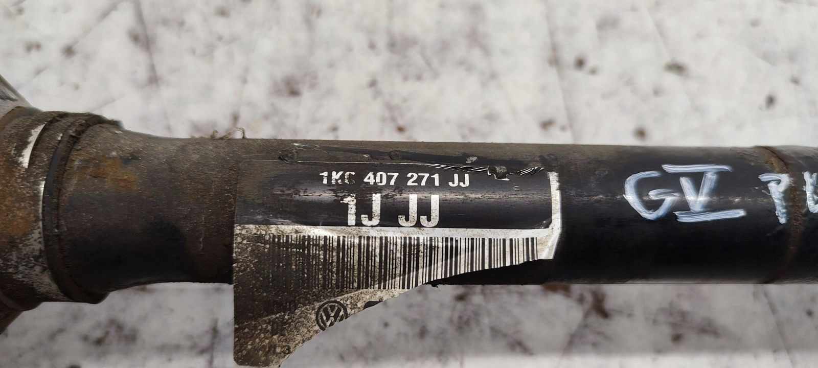 semi-axis left VW Golf VI plus 1,4 TSI