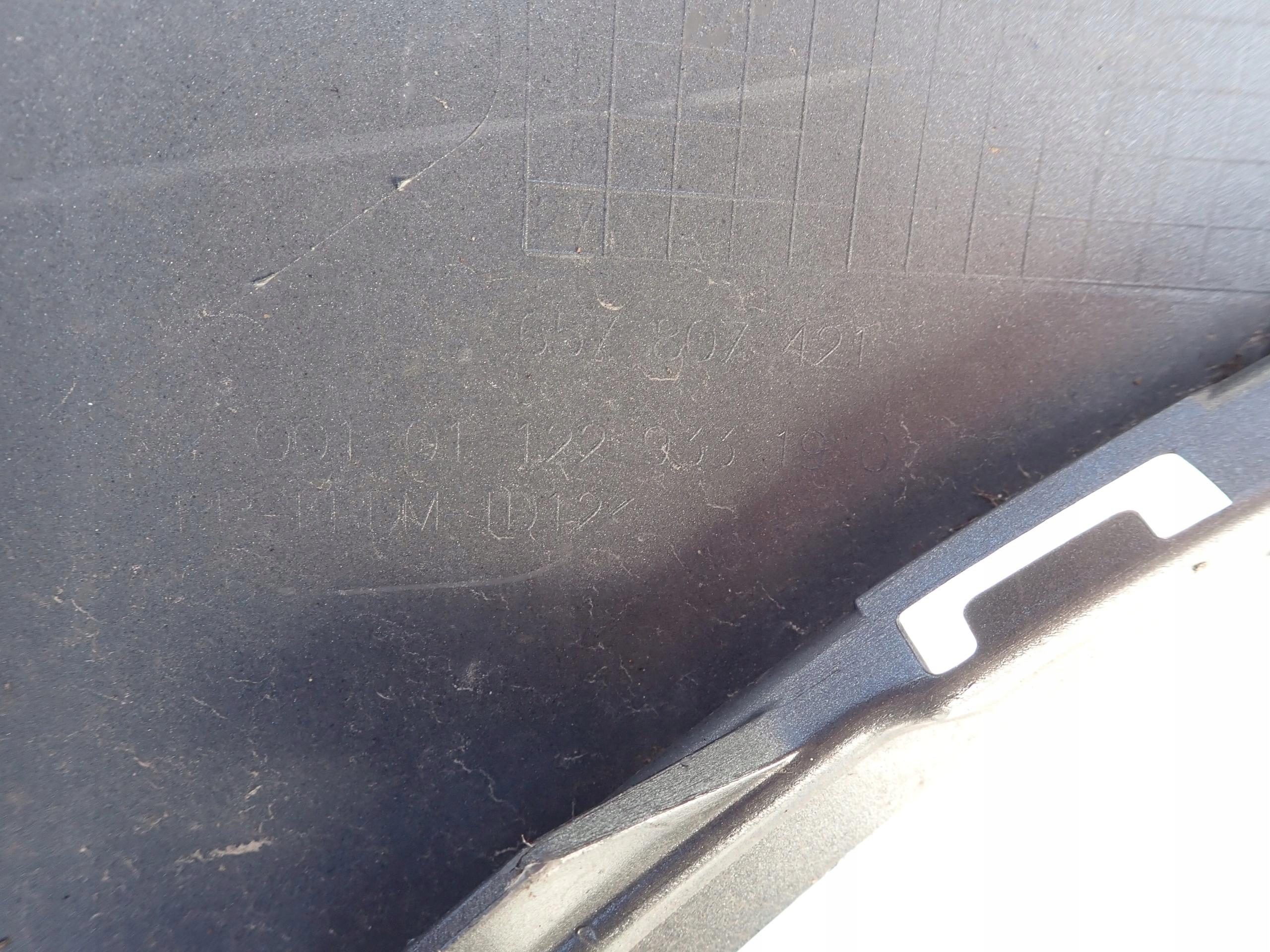 SKODA SCALA 19- bumper rear part rear