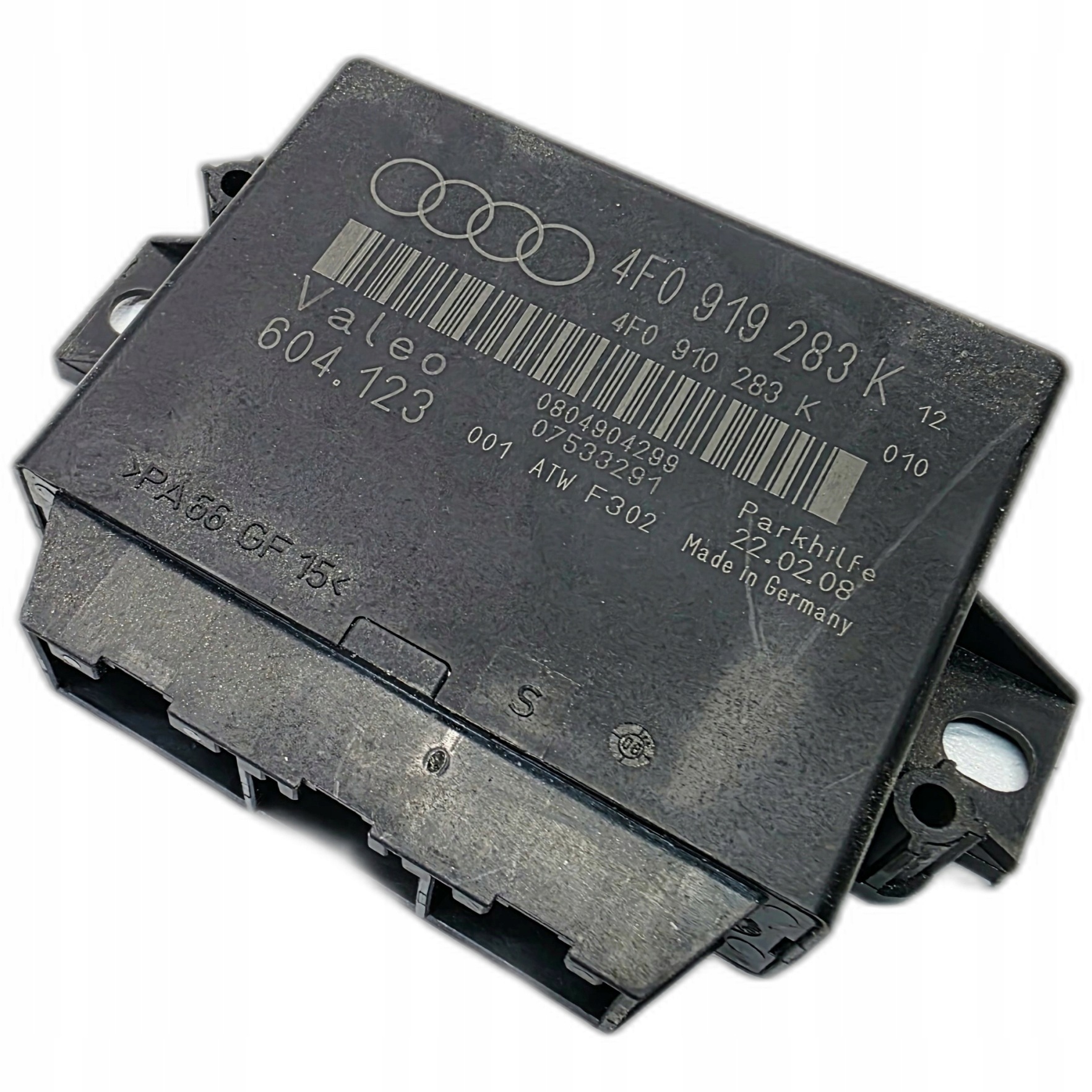 Centralina modulo CZUJNIKOW parcheggio PDC AUDI A6 C6 Q7 4L 4F0919283K