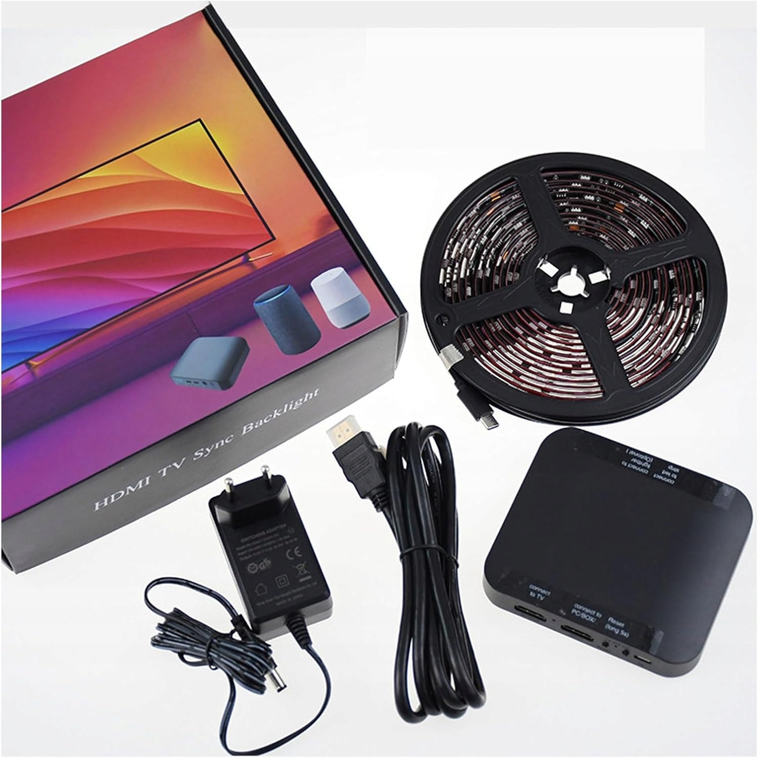ProRock Led pásik pre televízor Hdmi 2.0 (s aplikáciou Smart Life) 55-65"