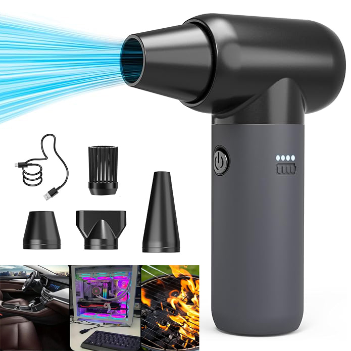 Sprężone Powietrze W Sprayu Zamiennik 3-STOPNIOWY Elektryczny Odkurzacz Powietrzny Bezprzewodowy 4 W 1
