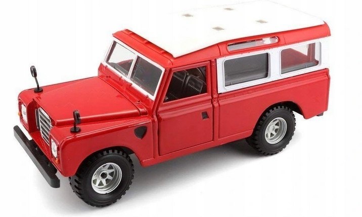 Land Rover série II 1:24 model Bburago 22063