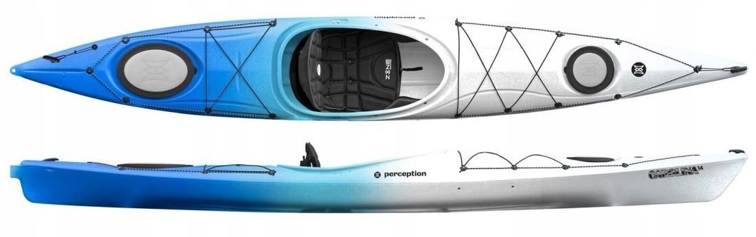 Kajak Jednoosobowy Ekspedycyjny Carolina 14 Perception Jedynka