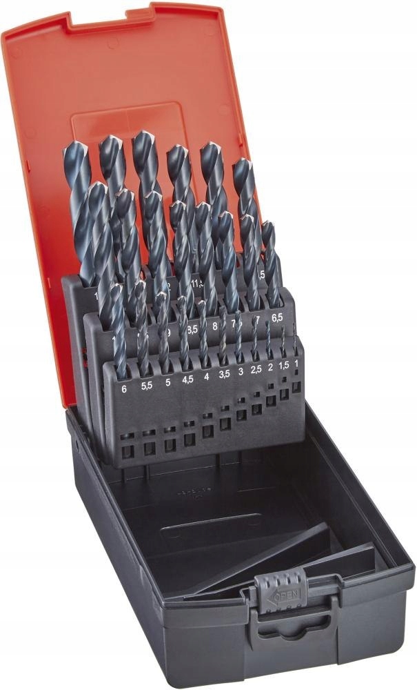 Zest.wiertel kret.DIN338 HSS szlifowane, waporyzow