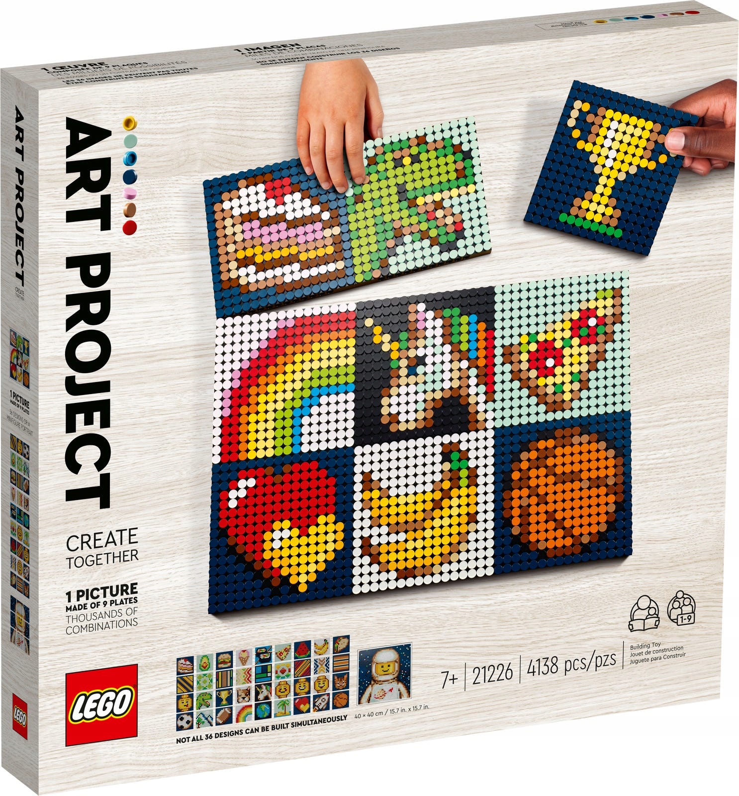 

Lego Art 21226 Projekt artystyczny twórzmy razem