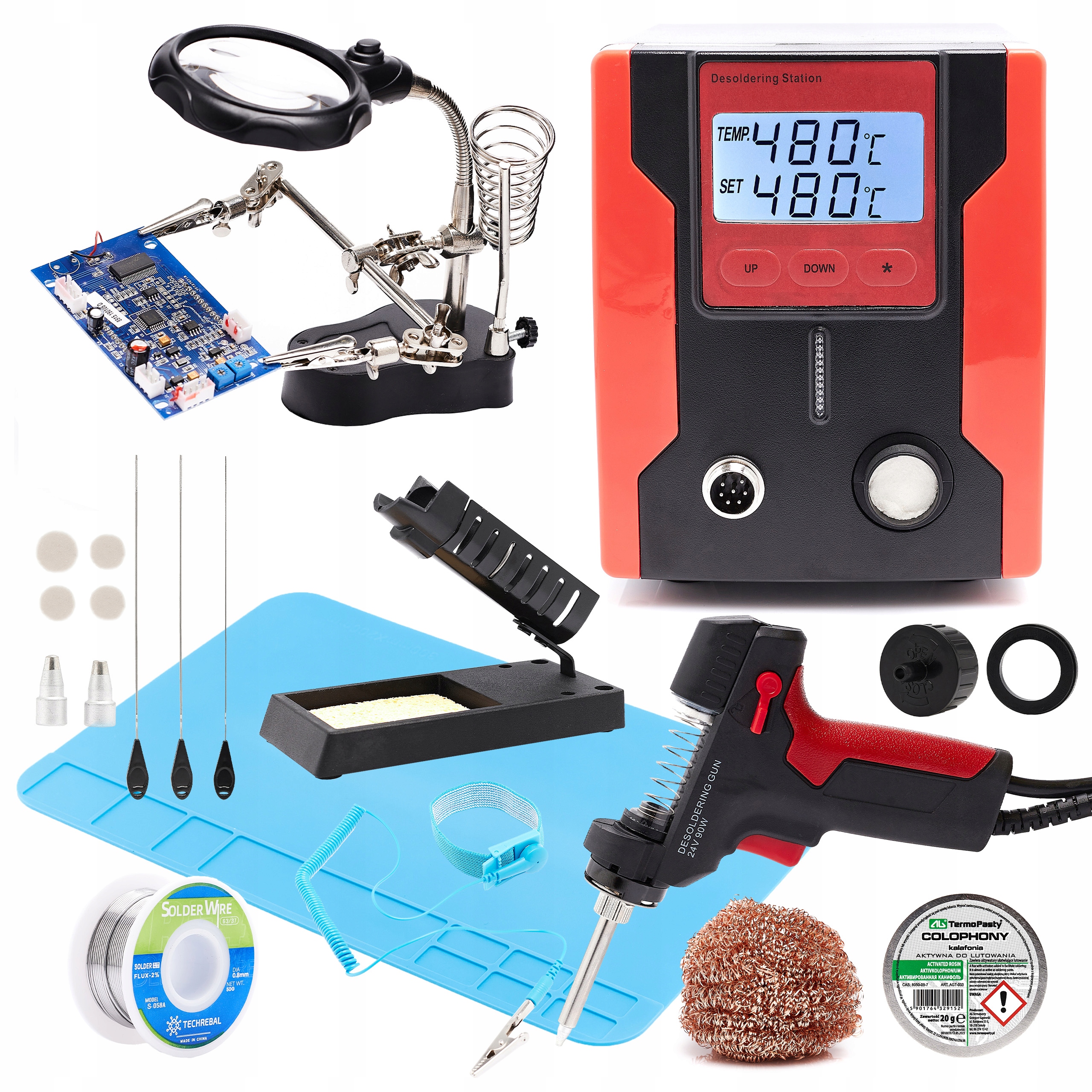 Sada Odpájecí Stanice ZD-8915 Odpáječka