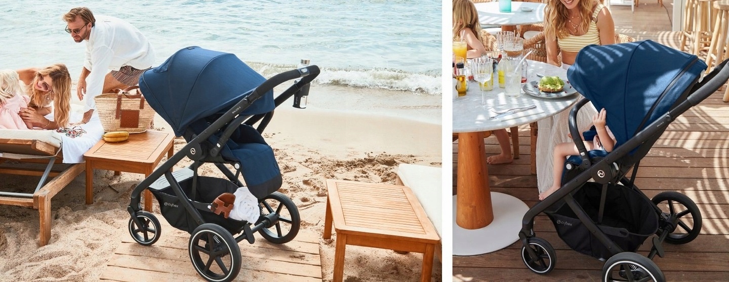 WÓZEK SPACEROWY CYBEX BALIOS S LUX BLACK *KOLORY Rodzaj kół Inne