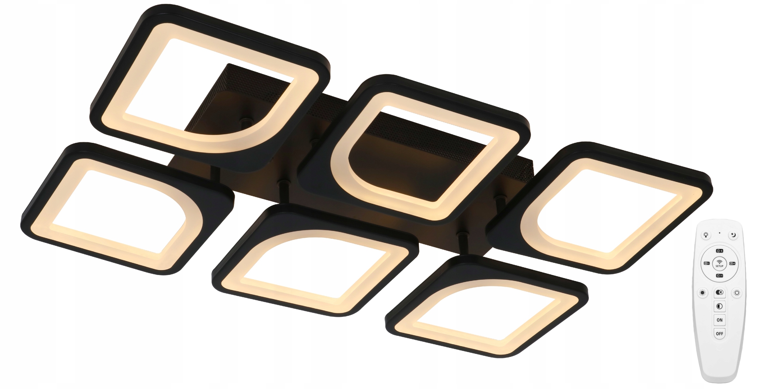 Lampa Led Kwadrat Sufitowa Plafon Led Pilot