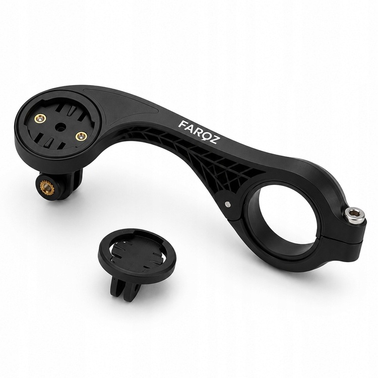 Uchwyt Faroz do licznika rowerowego lampki kamery iGPSport, Garmin itp. 2w1