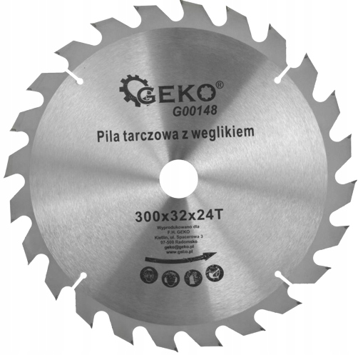 

Tarcza Widiowa Do Drewna Piła Tarczowa 300X32X24T