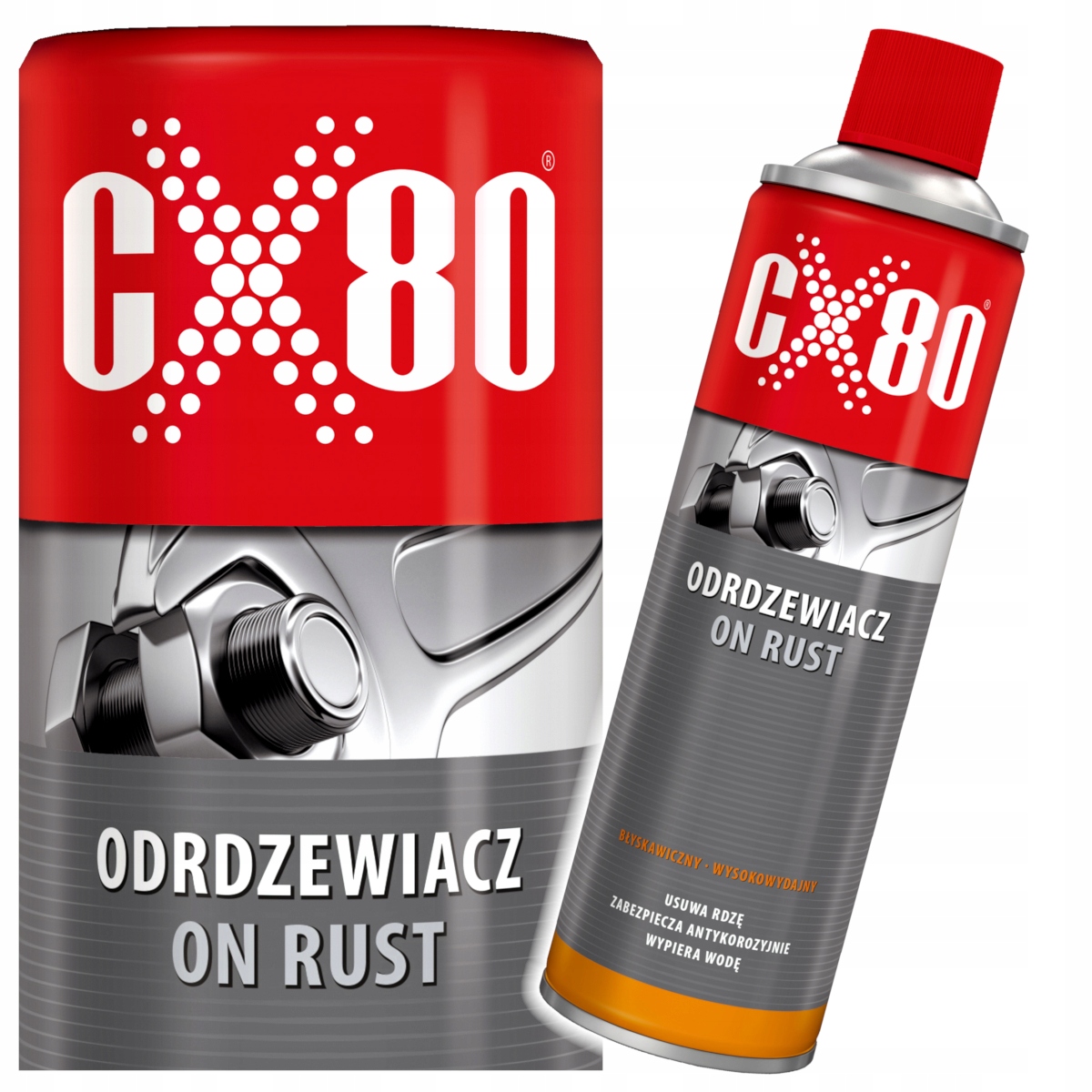 CX80 Odrdzewiacz On Rust Do Śrub Nakrętek Spray 500ml
