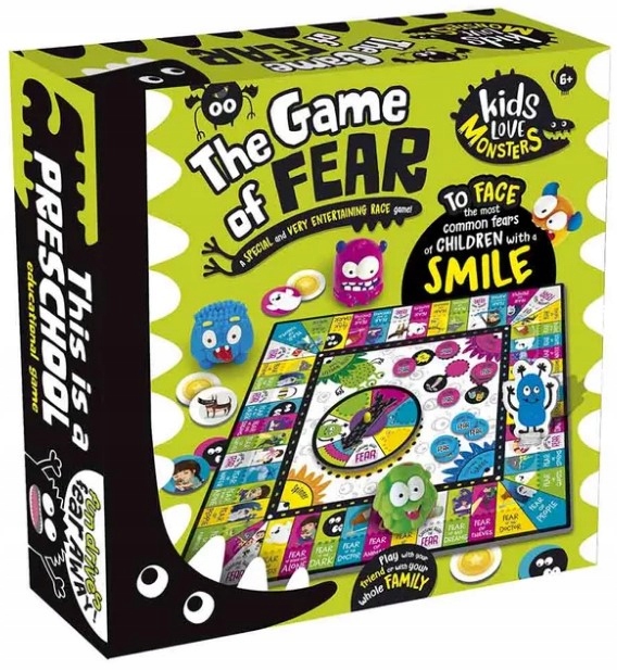 Gra planszowa Kids Love Monsters The Game Of Fear Angielske Wydanie