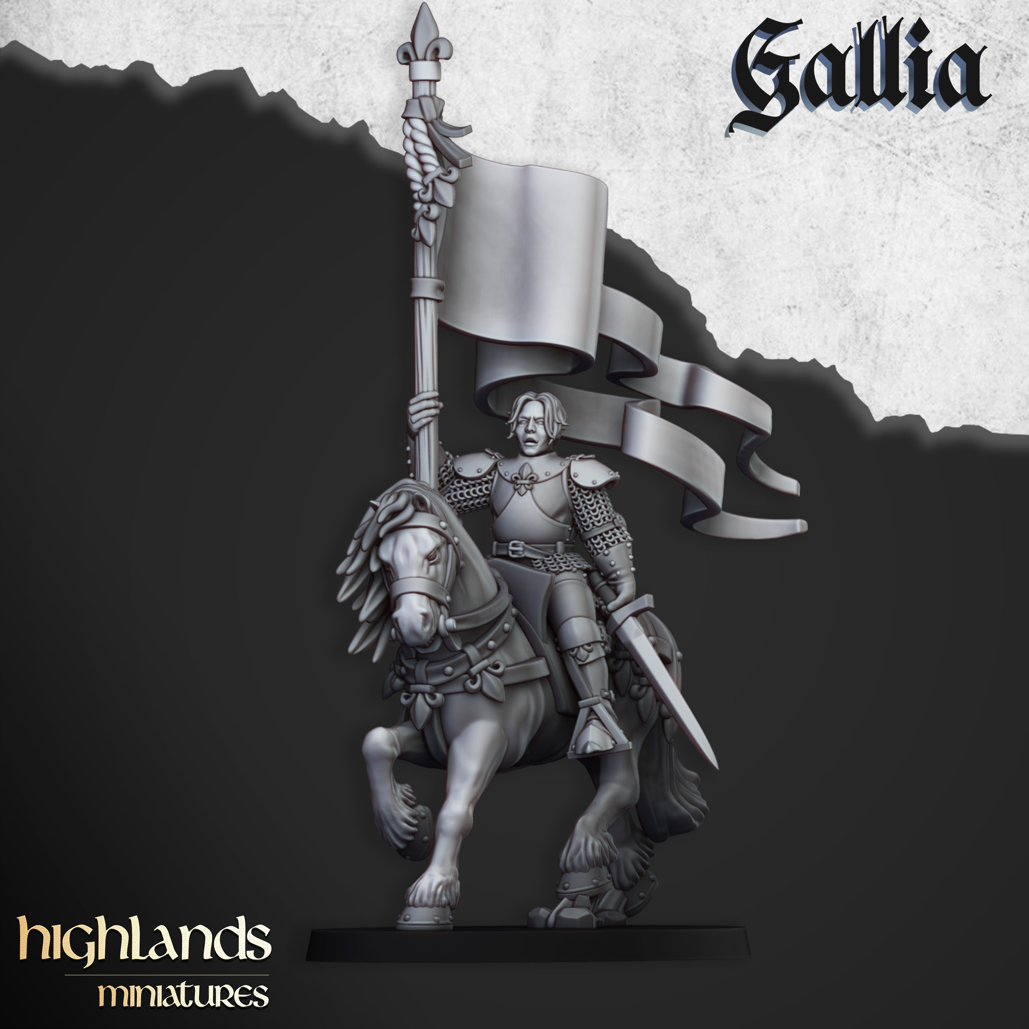 Baroness of Gallia Highlands Miniatures